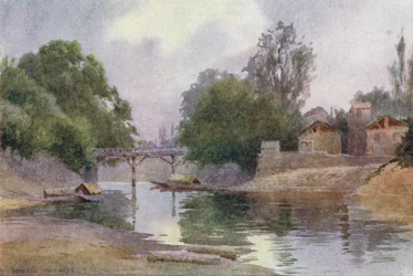 Pont de Burbur Shah, Chenar Bagh, Srinagar